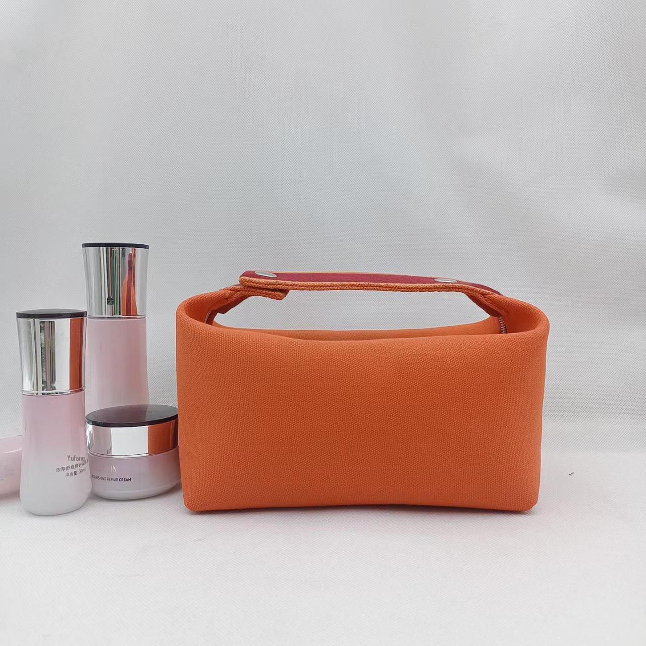 

Портативная холщовая сумка H: Большая емкость, водонепроницаемый, пыленепроницаемый; Идеально подходит для обеда, косметики и туалетных принадлежностей