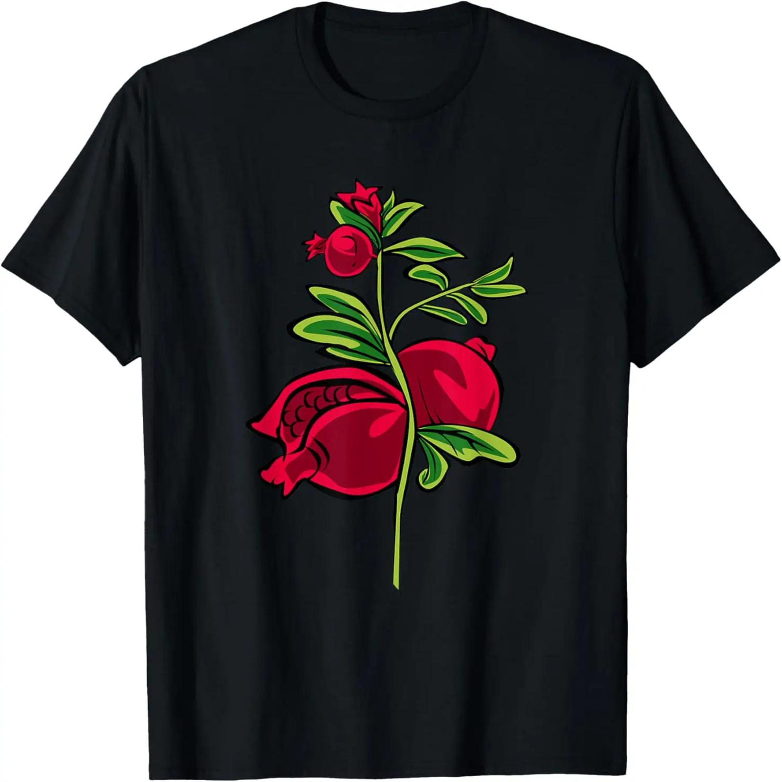 

Pomegranates Flower T-Shirt XXXXXL різнокольоровий