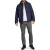Under Armour Solid Color Hooded Zip-Up Long Sleeve Jacket Men jackets Navy-Blue 1388902-410