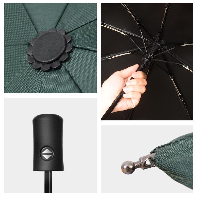 Sales of automatic folding umbrellas Vinyl umbrellas Sunscreen UV protection Sun umbrella brush
