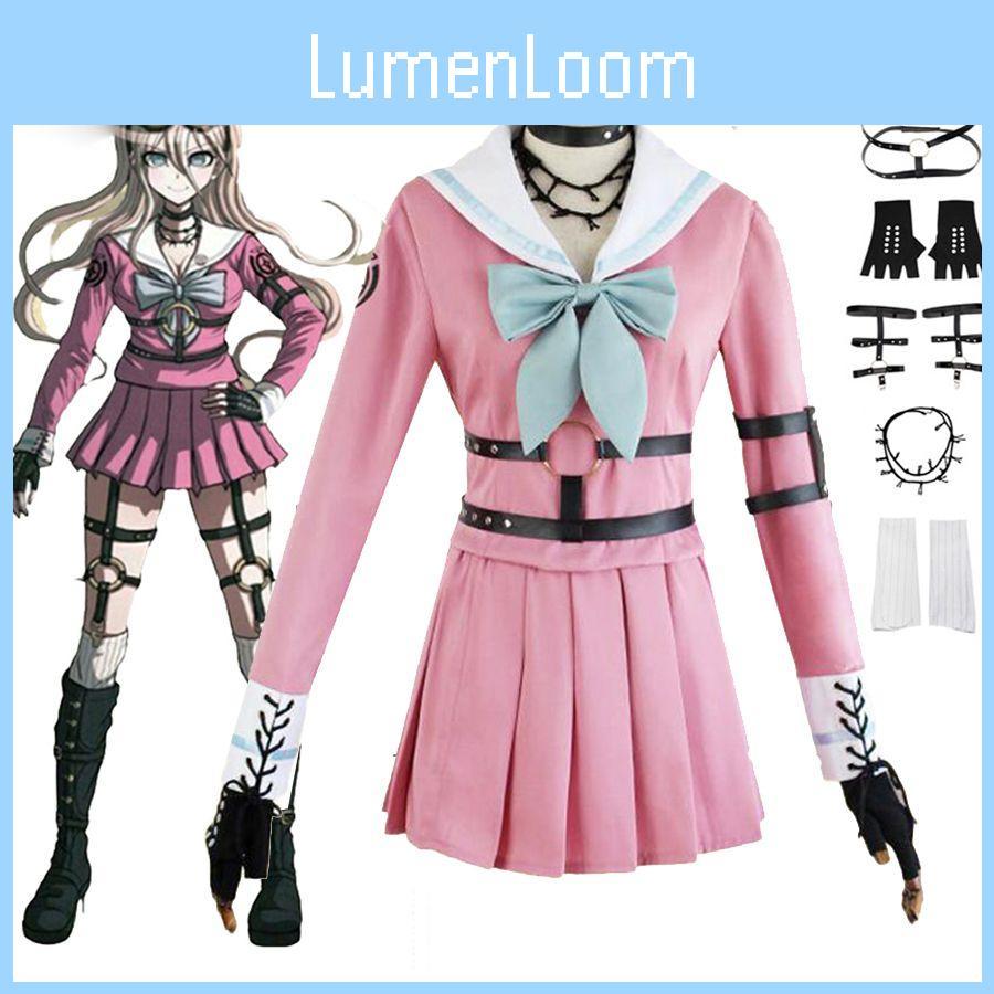 Danganronpa Iruma Miu Halloween Costume Suit Stylish Full Set For Unisex Wear