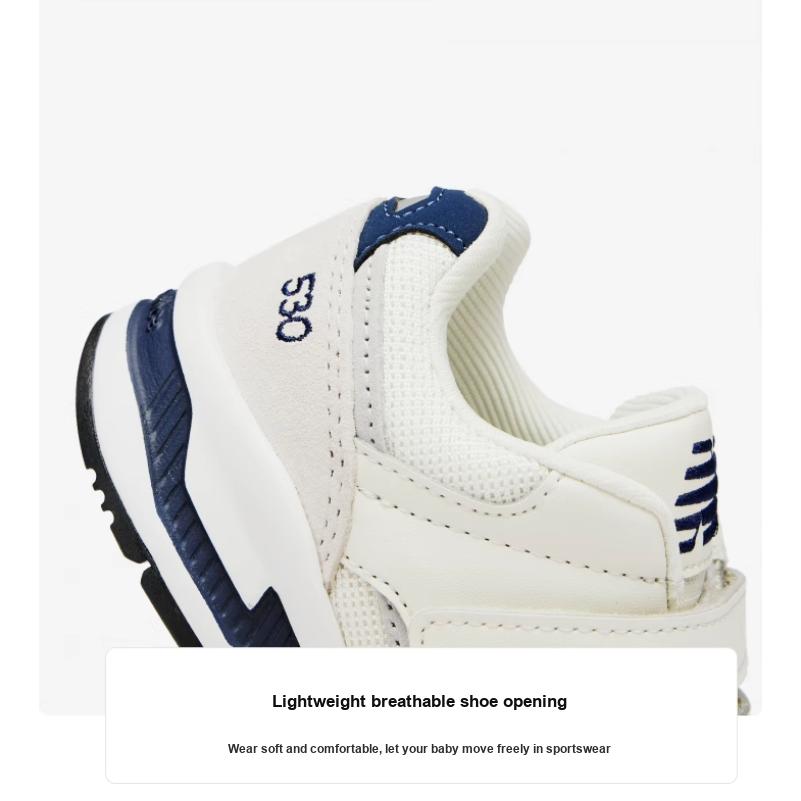 New Balance NB 530 Comfortable Fashion Multi-Color Cushioning Breathable Low-Top Casual Shoes Kids sneaker Light-Gray KV530SRP