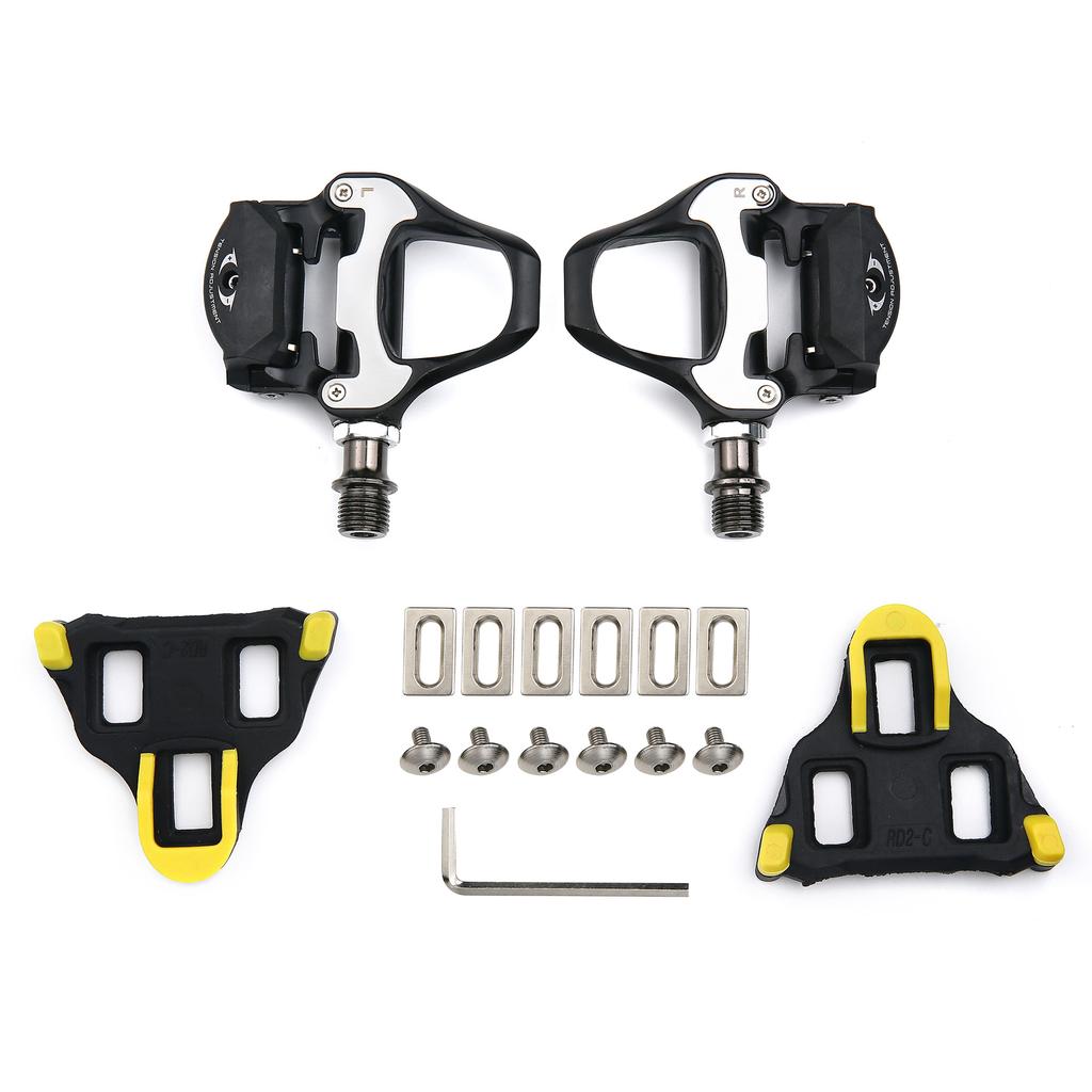 Bicycle Pedals Clipless Compatible SHIMANO SPD SL for Road Mountain Bike Cycling Durable Anti-Slip Easy Install Lightweight