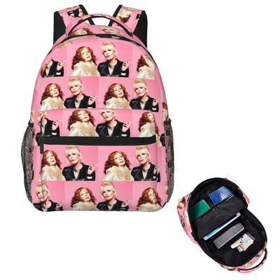 Ab Fab Darling Patsy Absolut Fabelhaft Schülerrucksack Schultasche Wander-Tagesrucksack für Damen Herren Buchertasche Umhängetaschen