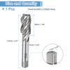 M2 M2.5 M3 M4 M5 M6 M7 M8 M10 M12 M14 M16 M18 M20 M22 Spiral Flute Thread Tap Metric Machine Taps HSS6542 Uncoated