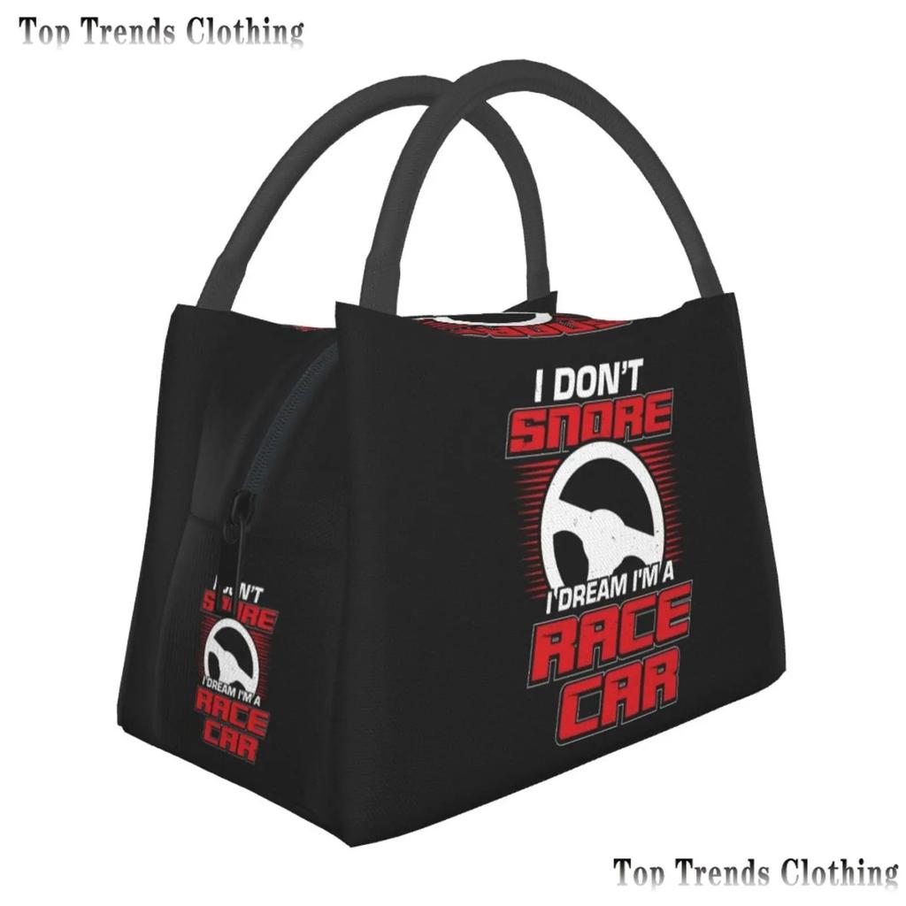 Ready To Race Thermal Insulated Lunch Bag Enduro Cross Motocross Bitumen Bike Life Resuable Lunch Container Storage Food Box