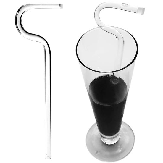 

1 комплект соломинки для питья с щеткой для чистки, многоразовая флейта, стильная притягивающая губа, горизонтальное стекло, женская соломинка против морщин для губ, аксессуары для бара