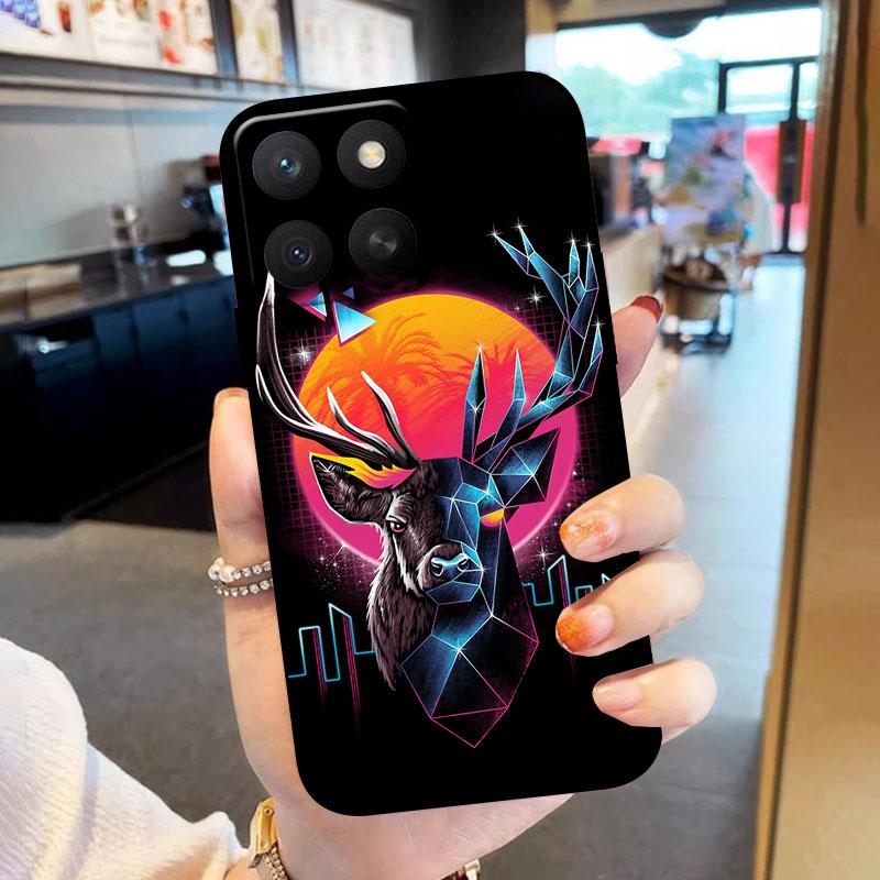 For Honor X8C Case Fashion Soft Silicone TPU Phone Case Back Cover For Honor X8C Protective Cover Fundas Coque Shockproof Bumper