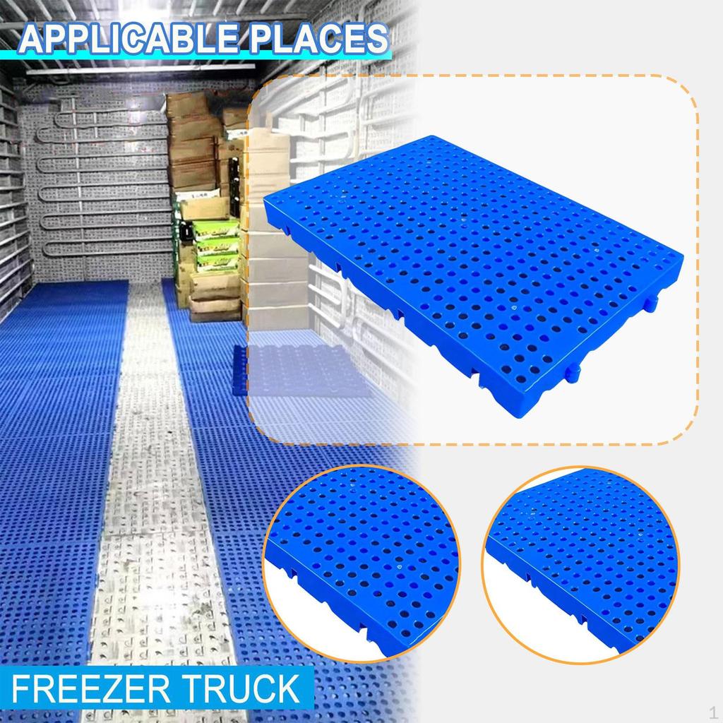 PP Pallet for Basement Storage Moistureproof Pad Easy To Stack Ventilation Floor Waterproof