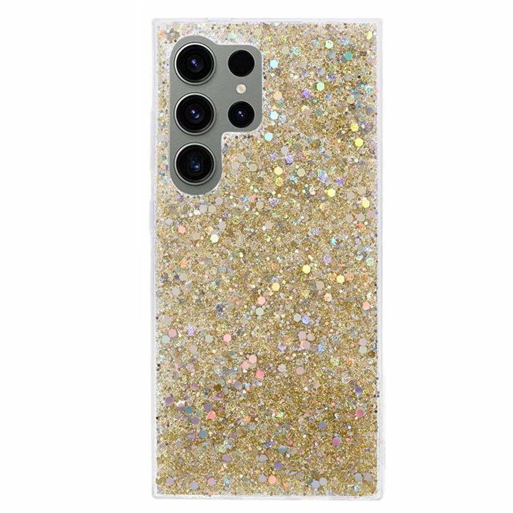 For Samsung Galaxy S25 Ultra Case Shockproof Soft TPU Phone Cover Glittery Design