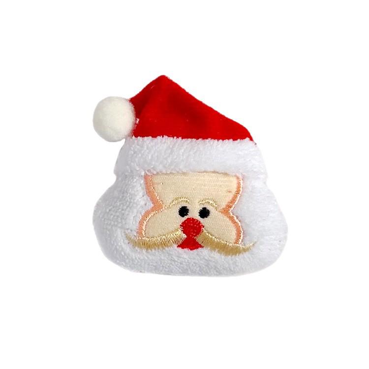 Women’s Cute Christmas Plush Doll Brooch - Festive Pin for Sweaters, Scarves, or Bags