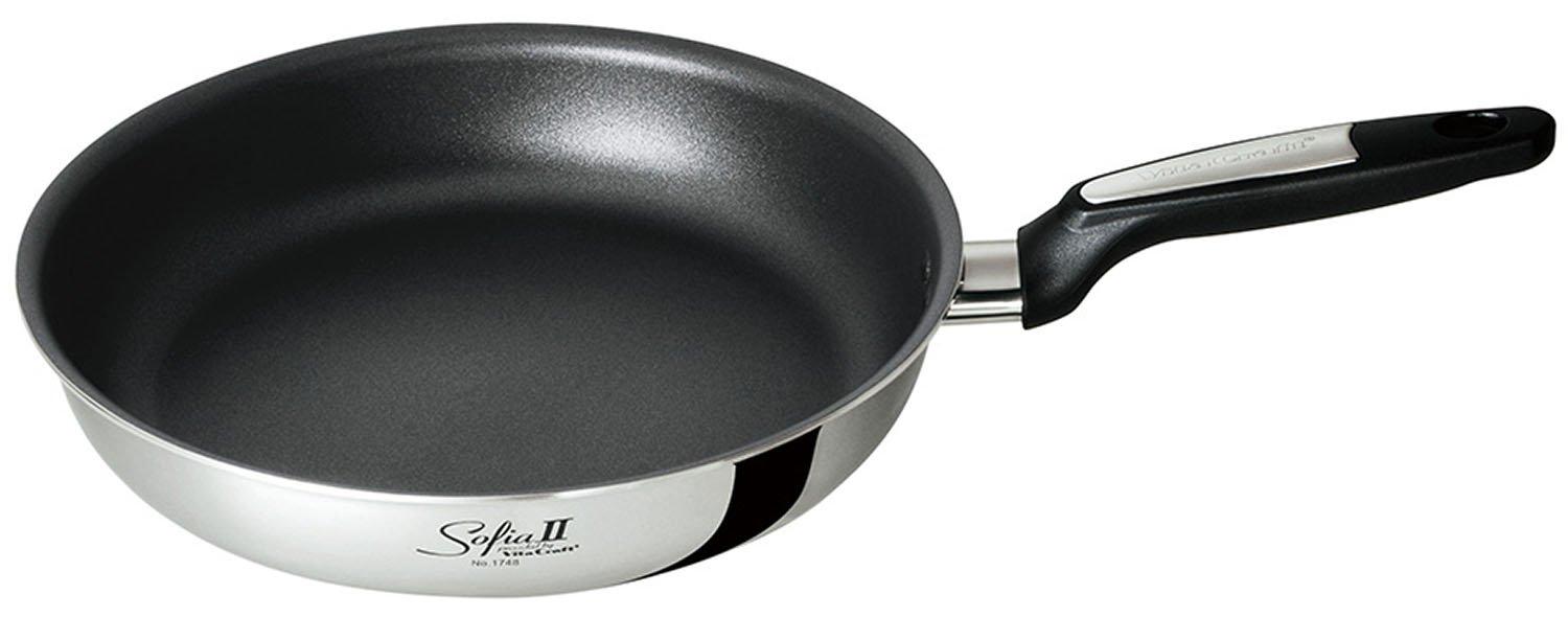 

Сковорода Vita Craft Sofia II для жарки IH 1748, 28 см, Совместимая, чёрный