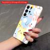 2DFlat Samsung Phone Case Cute Animal Friends Pattern Phone Case Applicable To Galaxy S22 S23 S24 S25ULTRA S26 A12 A13 A14 A15 A16