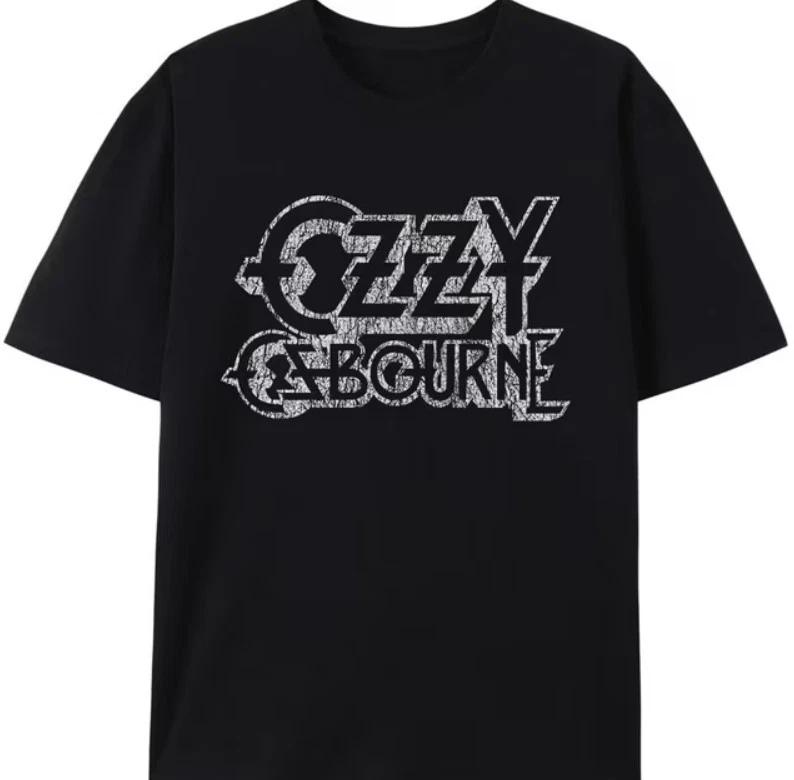 Черная футболка Ozzy Osbourne Vintage Logo - НОВАЯ S