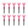 10pcs Plastic Golf Tee Ball Holder Adjustable Height Stable Practice Aids Accessories Gift for