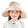 Children's Sun Protection Hat Girls and Boys UV Hat Sun Protection Hat Outdoor Beach Hat Big Brim Fisherman's Hat