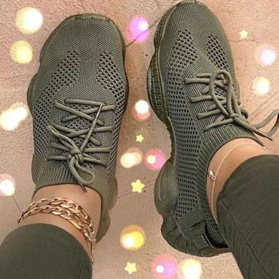 Sneakers da Donna Leggere in Mesh Traspiranti Comode Scarpe Sportive con Lacci Scarpe da Corsa Casual per Jogging Tennis Calzature Femminili