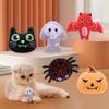 Halloween Pumpa Spindel Plysch Kattleksak för Självlek