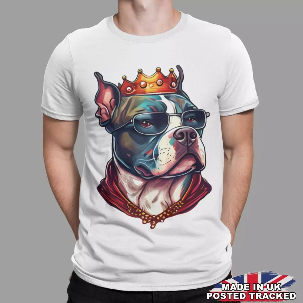 

Dog Bully XL T-Shirt Retro Animal King Breed Gift Unisex T-Shirt XXXXL