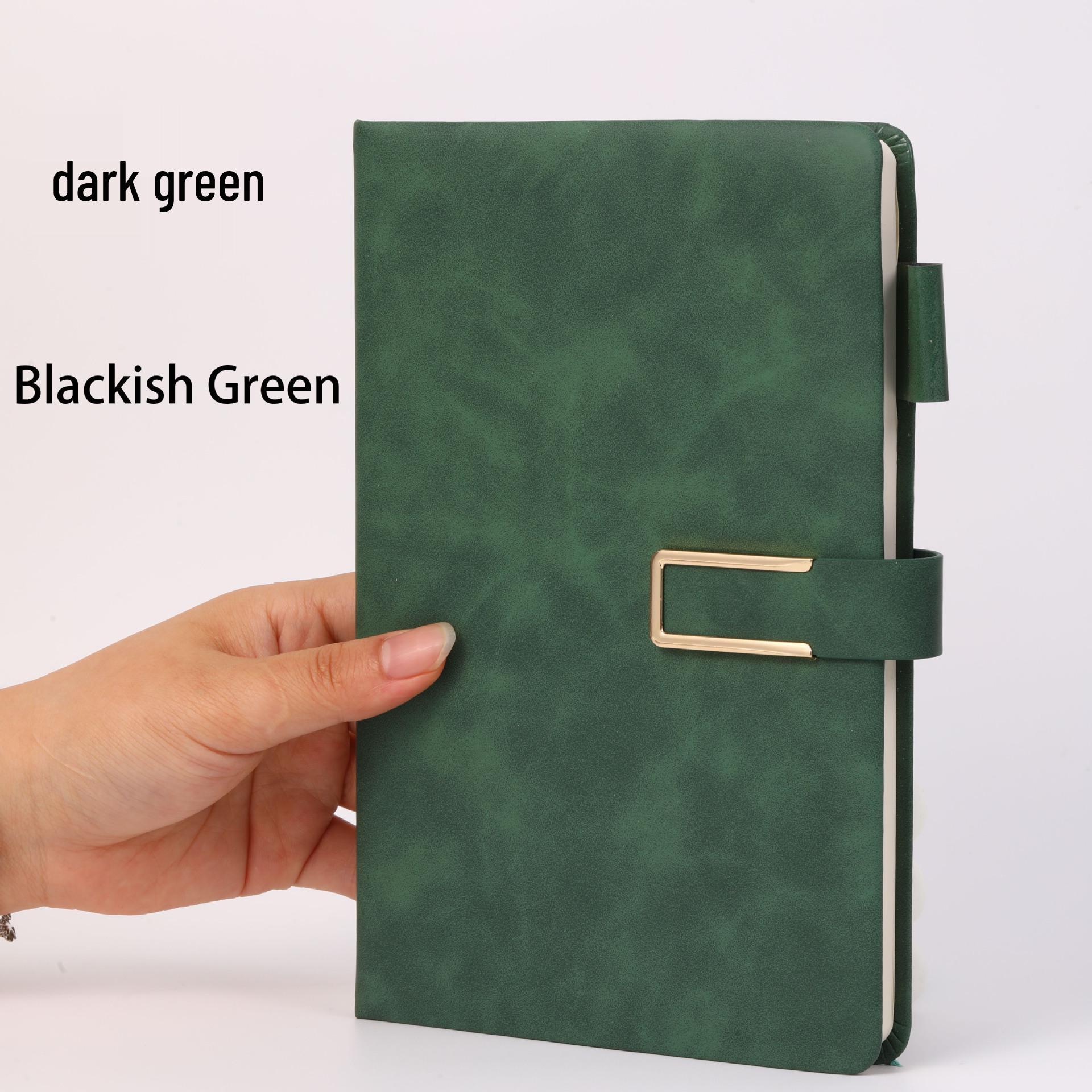 

Очень толстый кожаный блокнот формата А5 с пряжкой - Идеально подходит для студентов и бизнеса, простой дизайн дневника