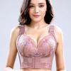 Sutiãs Sem Fio para Mulheres Copo C/D 36-46 - Tamanho Plus Conforto Sutiã Push Up com Copos de Espuma 3D, Roupa Íntima Respirável Sem Aro