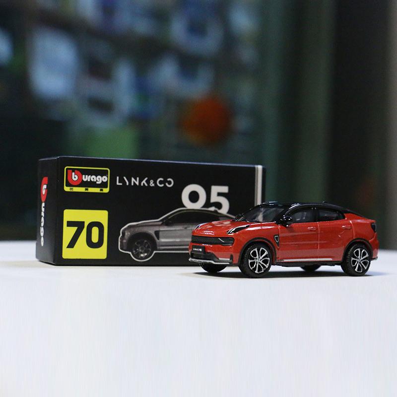 1:64 Lynk & Co 02 03 05 06 Diecast Modellauto Hardcover Edition Sammlerstück Dekoration Geschenk Spielzeug gray
