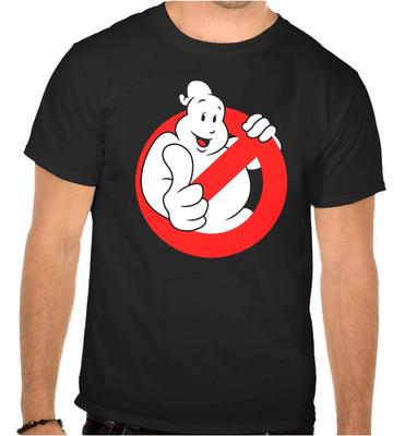 Unisex tričká 100% bavlna Pánske Dámske Ghostbusters Ghostbusters Čierne TRIČKO -1065-