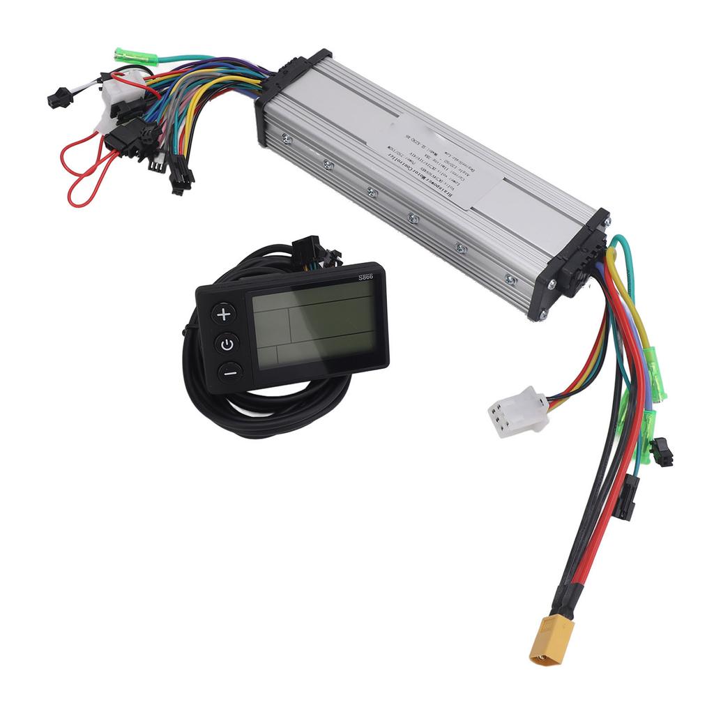 Brushless Motor Drive Controller 24V 36V 48V 250W 350W Waterproof Electric 866LCD Displ