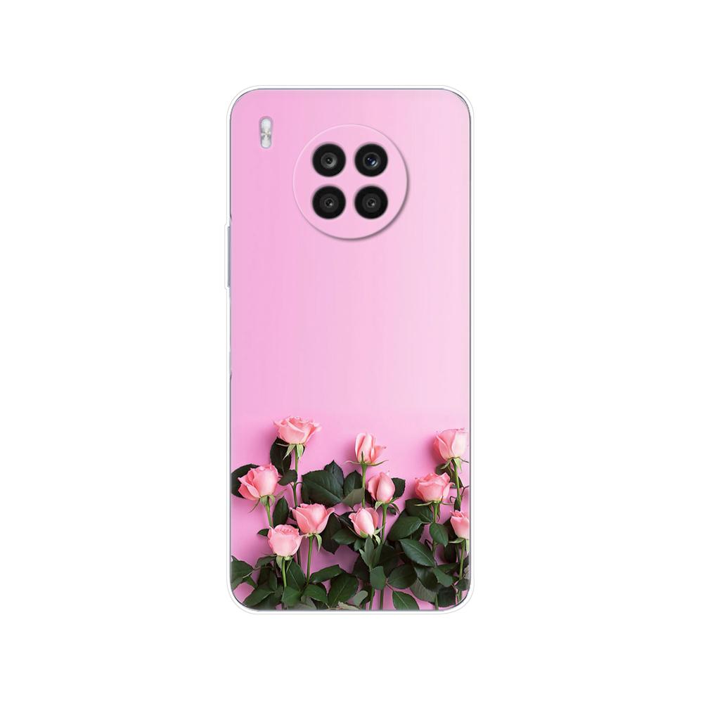 For Honor 50 Lite Case 6.67 Inch Back Phone Cover For Huawei Honor 50 Lite 50Lite Light Silicon Soft TPU Protective Bumper Coque