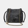 High Value Drawstring Chain Shoulder Bag Versatile Bucket Bag Women's Small Bag Chain Messenger Bag Fashionable Soft Leather Bucket Bag