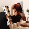 Anime Serial E-Experiments Lain Cushion Cover Polyester Sofa Cushions Decorative Throw Pillows Home Decoration Pillowcover