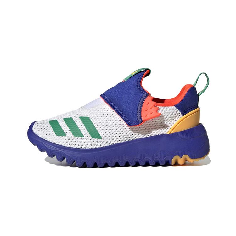 adidas Suru365   Slip-On J  White Blue Green  HP7735 31.5