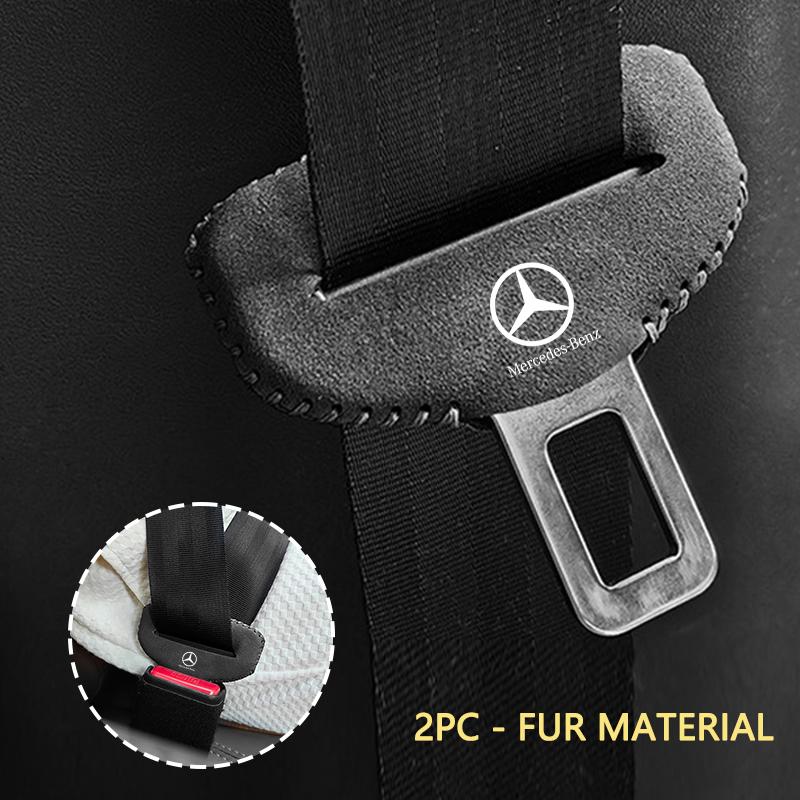 Car Seat Belt Buckle Clip Protector Cover Interior Front Rear Seat For Mercedes Benz AMG W205 W204 W203 W111 W168 W213 W210 W222 YD3