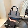 Summer new texture women's personalized shoulder messenger bag niche design casual simple fashion shell bag