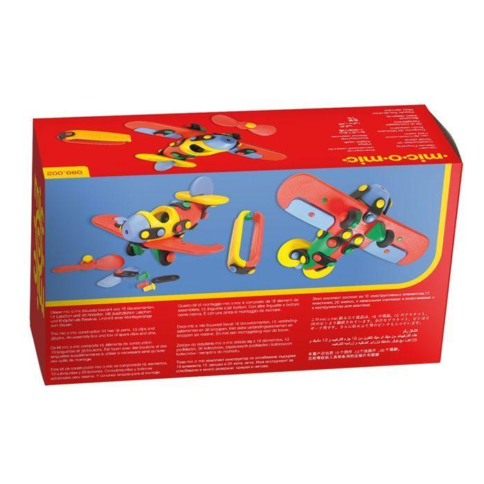 Avion Petit Modèle Mic o Mic - Jeu de construction enfant - Mixte - A partir de 5 ans