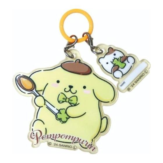 J s Planning Брелок-шарм Sanrio Помпомпурин Размер: [Помпомпурин] В64 x Ш60 мм [Кекс] В33 x Ш25 мм AKR027