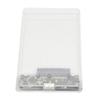 2.5in Transparent HDD Enclosure Portable Plug and Play 2.5in SATA Serial USB3.0 5Gbps Transparent