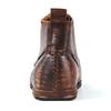 OSSTONE Herren Echtleder Chukka Mountainbike Stiefel, Größe: Herren 10.5 (M), US 44.5 (EU), Farbe: Retro Braun (OS-6015-2-retro-braun-10.5-JP-R)