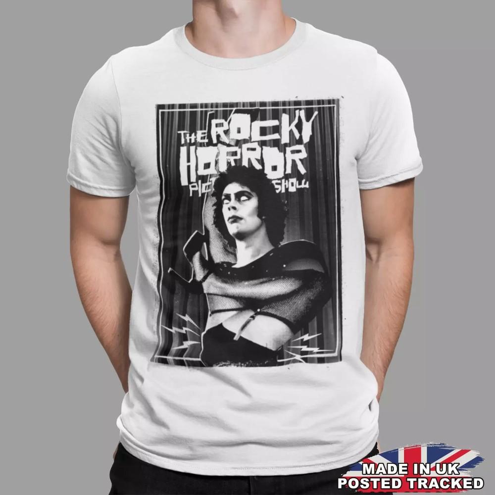 Rocky Horror T-Shirt Retro Vintage Classic Movie Tee Gift UK Poster 70s Unisex T-Shirt XXXL