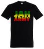 Jah Army T-Shirt Rasta Rastafari Babylon Irie Ska Reggae Jamaica Africa Ethiopia