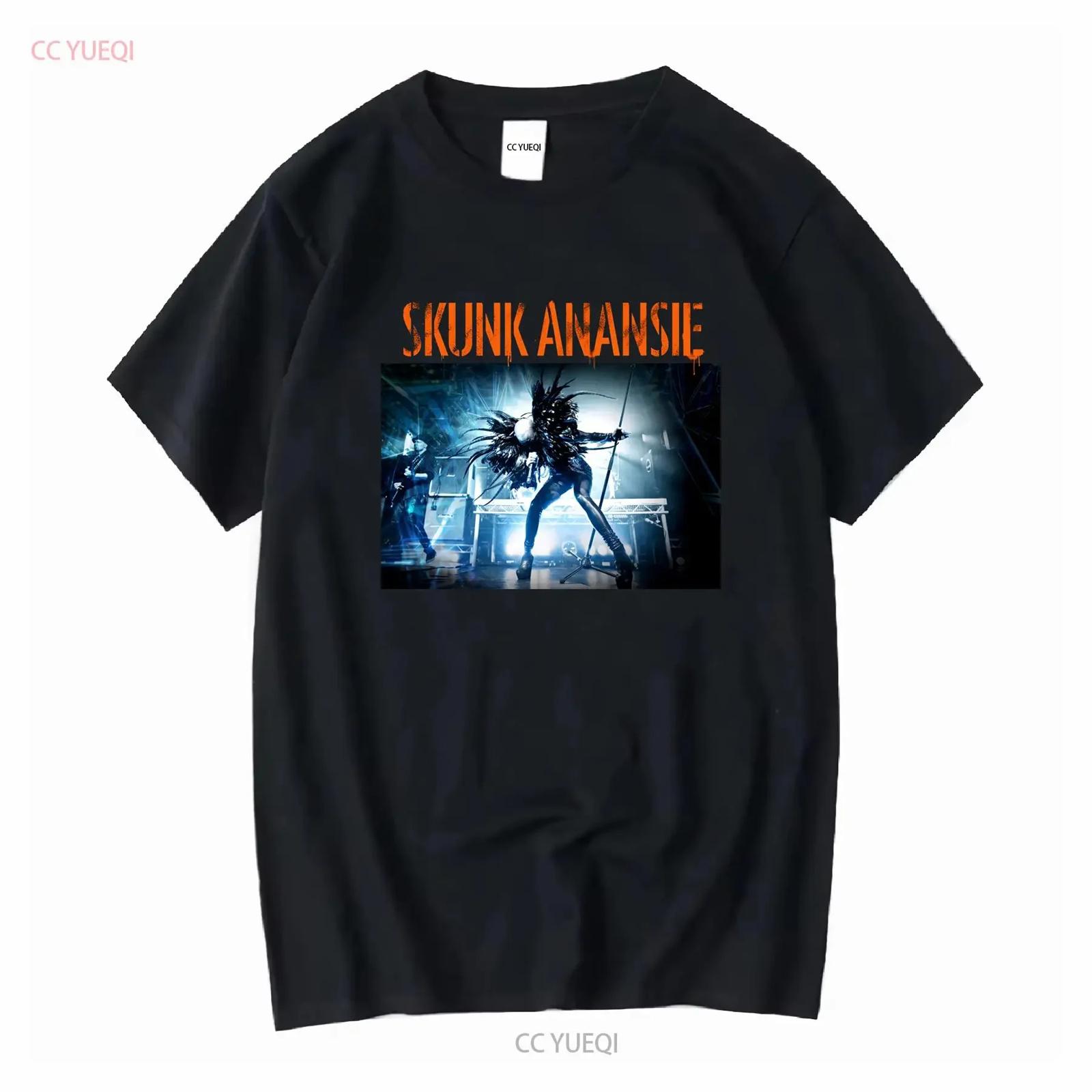 

Skunk Anansie Band On Stage Tour T Shirt Cotton All Size vintage Washed Stylish Versatile Slightly graphic designer clothes XXXXXL різнокольоровий