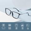 blue light blocking lightweight TR90 UV fashionable unisex Black [Cyxus] Wellington-style glasses, non-prescription, glass, protection, eyeglasses,
