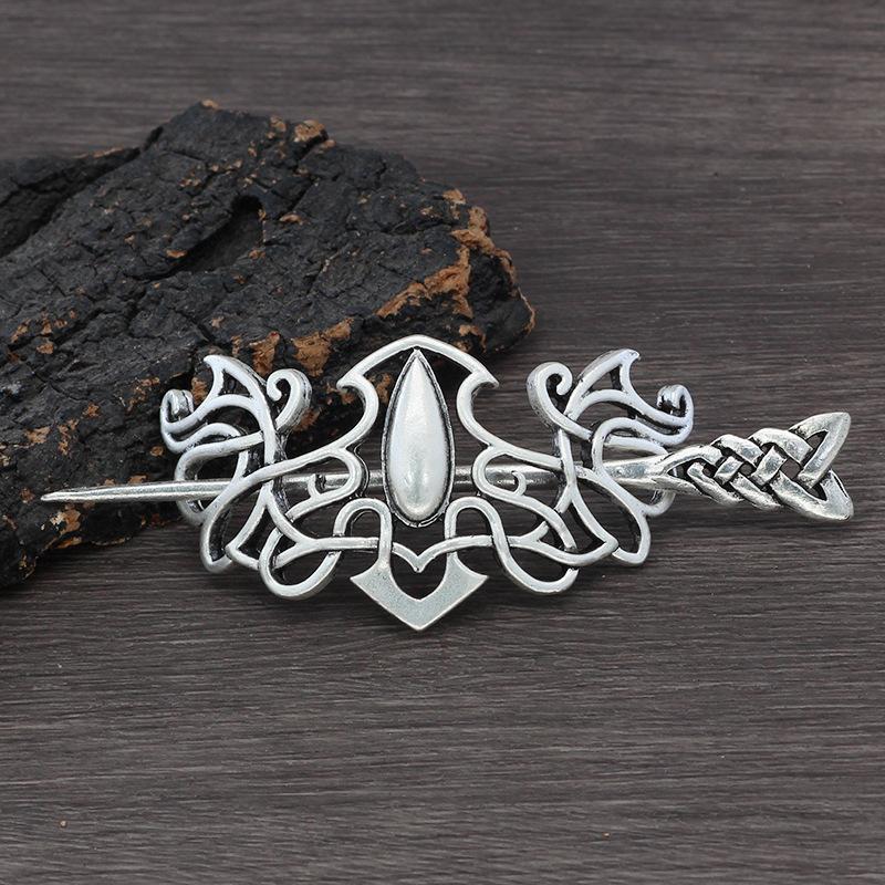 Viking retro hair accessories hair clip women's hair clip hair accessories Valentine's Day Mother's Day birthday gift styling to