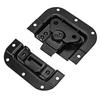 2pcs Heavy-Duty Butterfly Locks Spring Loaded Recessed Butterfly Latch For Airline Cases Wooden Boxes Briefcases