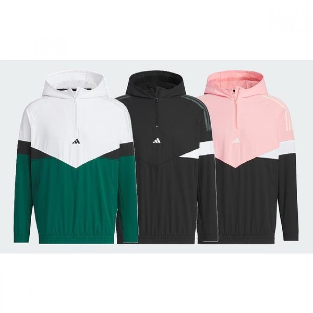 ★adidas★ Twistweave long sleeve track hooded pullover IM72 Adidas Golf Men S twiStweave Long Sleeve Track Hooded