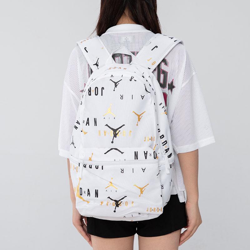 Jordan Polyester Backpack Regular Unisex White Jordan JD2143004GS-002