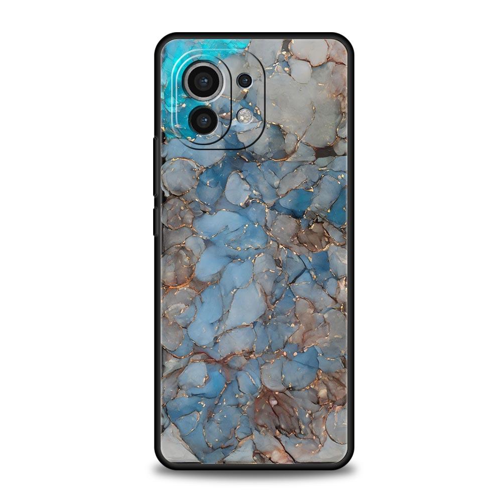 Phone Case For Xiaomi Mi 15 14 14T 13T 12T Pro 12 13 11 Lite 5G 11T X6 X5 Pro Soft TPU Cover Fashion Marble Pattern