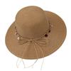 Ethnic Style Straw Hat Children Summer Big Brim Show Face Small Seaside Vacation Versatile Sunshade Sunscreen Hat