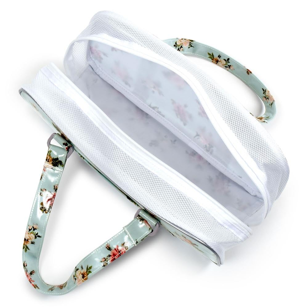 LAURA ASHLEY Art Supplies and Paint Bag Paint Set Watercolor Garden Girls Cute Mesh Art Supplies Set with Shoulder Strap Watercolor Paint Included