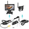 7 PCS Car Backup Camera Night Vision IR LED Waterproof Rearview Video Transmitter Receiver for Safe Driving,Reversing Image Auxiliary Equipment